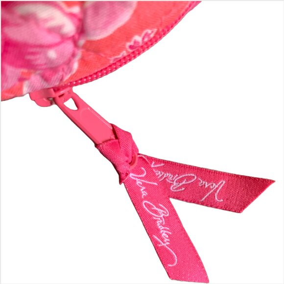 NWOT VERA BRADLEY Lola Handbag Pink Hope Toile Floral Print Rare/Retired Style - Picture 6 of 9